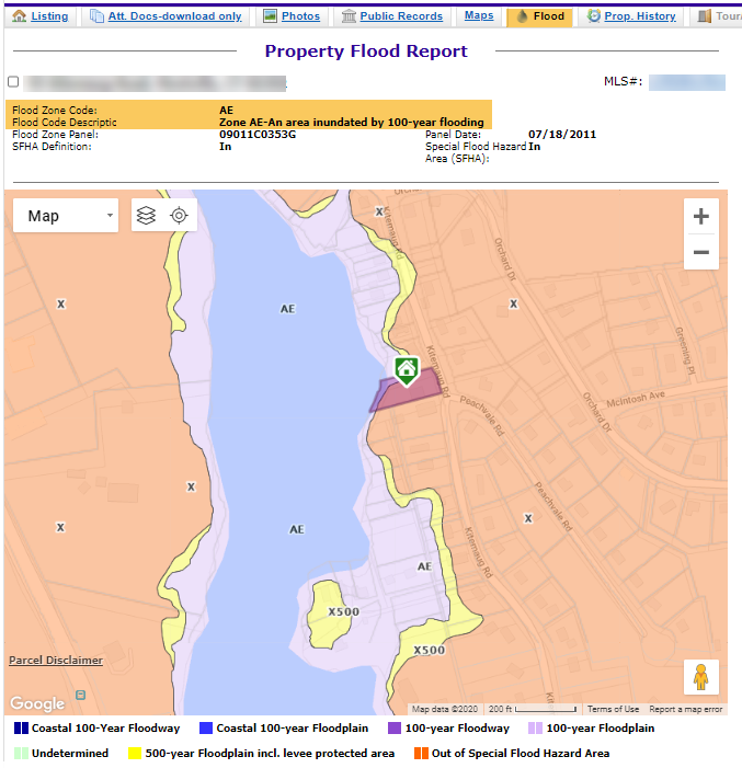 How is the Flood Zone Code determined? The SmartDesk